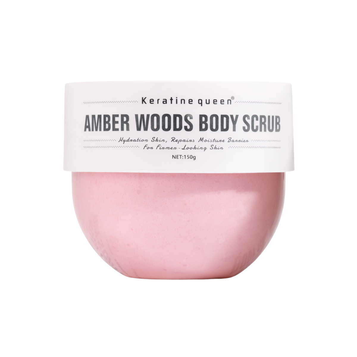 Скраб для тіла "AMBER WOODS" Keratine Queen, 150 г