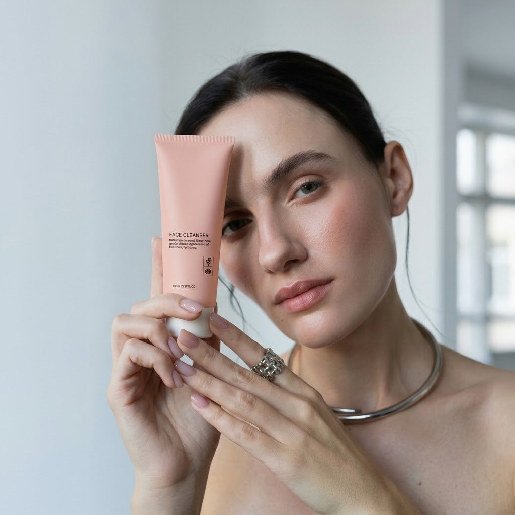 Гель для очищення обличчя з екстрактом чорної троянди Keratine Queen, 100 мл