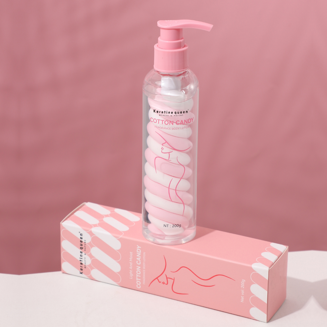 Лосьйон для тіла COTTON CANDY Keratine Queen, 200 мл